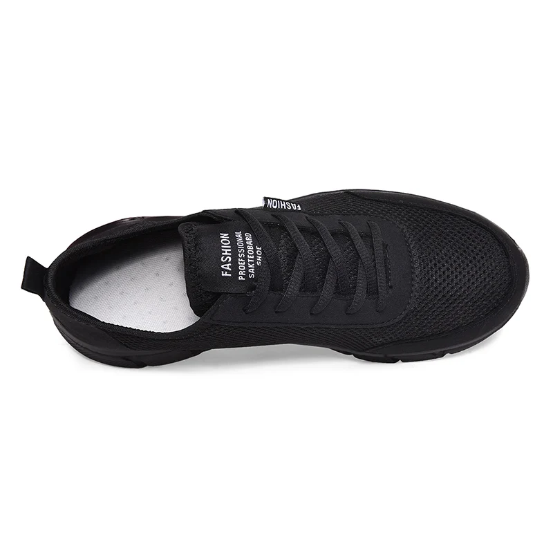 Zapatillas deportivas de malla para hombre, zapatos informales transpirables, cómodos, con cordones, de talla grande 38-48, para verano, 2020