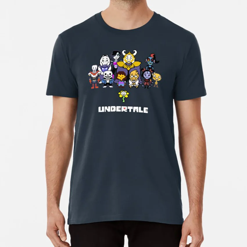 Undertale T Shirt T Shirt Undertale Sans Flowey Toriel Asgore Undyne Monster Kid Alphys Frisk