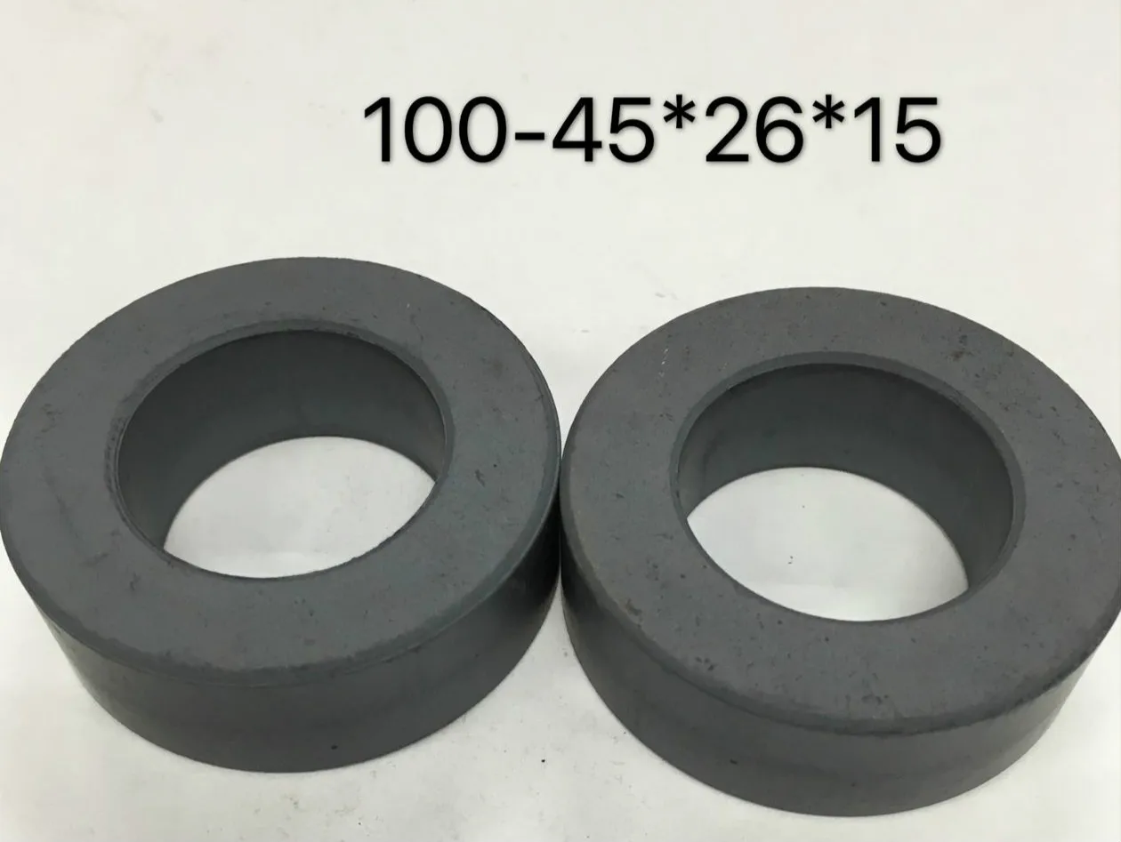 

Nickel Zinc Magnetic Ring NXO-100-45X26X15 High Frequency Power Magnetic Ring