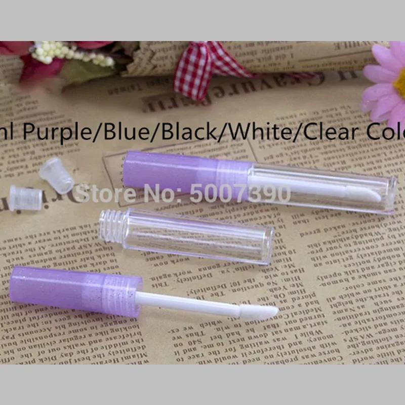 Wholesale 1.3ml Empty Lip Gloss Tube Container Clear Lip Balm Tubes Containers Lipstick Mini Refillable Bottles Lipgloss Tubes