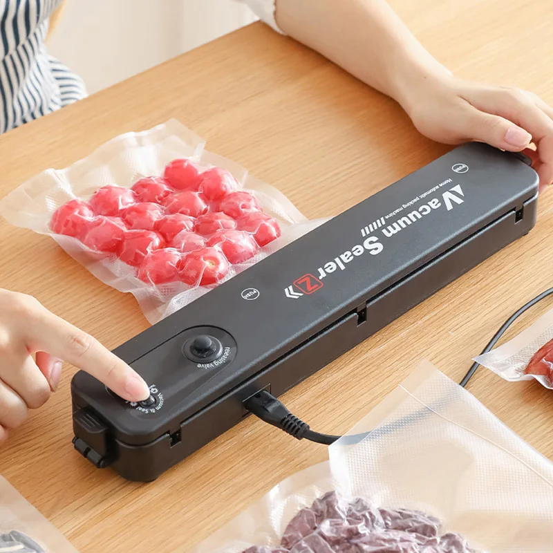 

Portable Food Sealer Machine Handheld Food Snacks Packaging Vacuum Bag Heat Sealing Machine Automatic Packing Vacuum Sealer