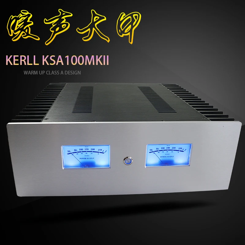 NEWest  100W*2  KSA100MKII  Class A   fever hifi pure power amplifier  beyond  Accuphase 405 amplifier 20HZ~20KHZ