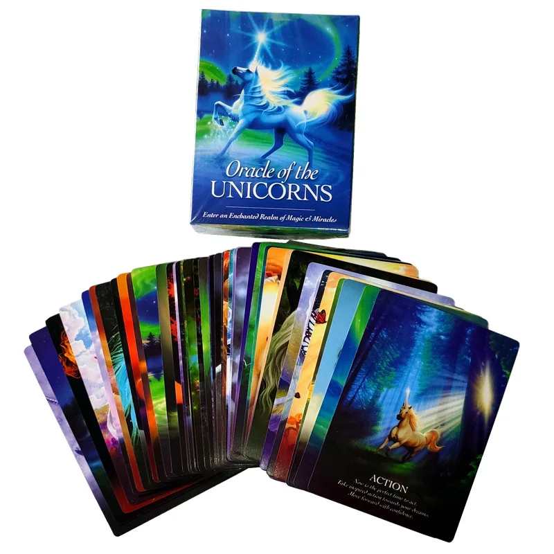 2019 neue Lesen Fate lenormand Oracle Karten Mysterious Glück Tarot Karten Spiel Für Divination Fate einhorn oracle karten FT014