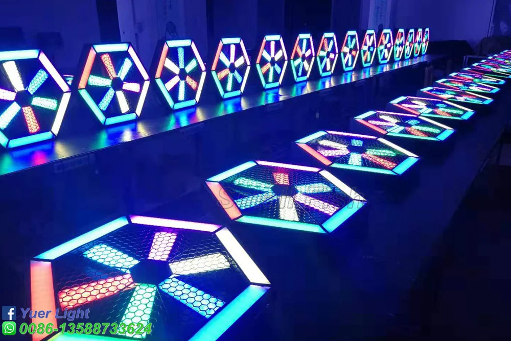 4Pcs/Lot LED Effect Lights 504Pcs SMD5050 RGB LEDS LED Stage Lights DMX Disco Lights LED Party Lights For Dj Laser Projector