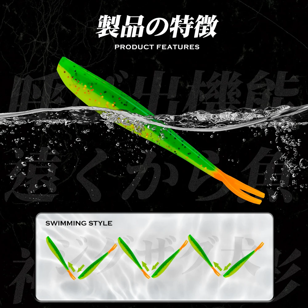 Hunthouse Easy Shiner - Señuelo silicona nadador 140mm - imagen 3