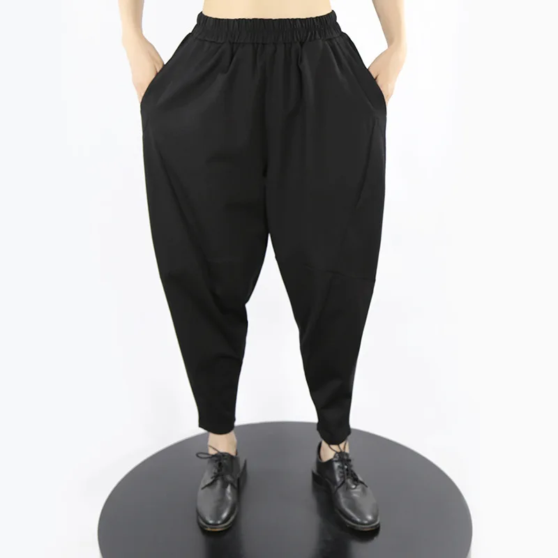 Ladies Harlan Pants Winter New Japanese High Waist Minimalist Style Yamamoto Casual Relaxed Harlan Pants