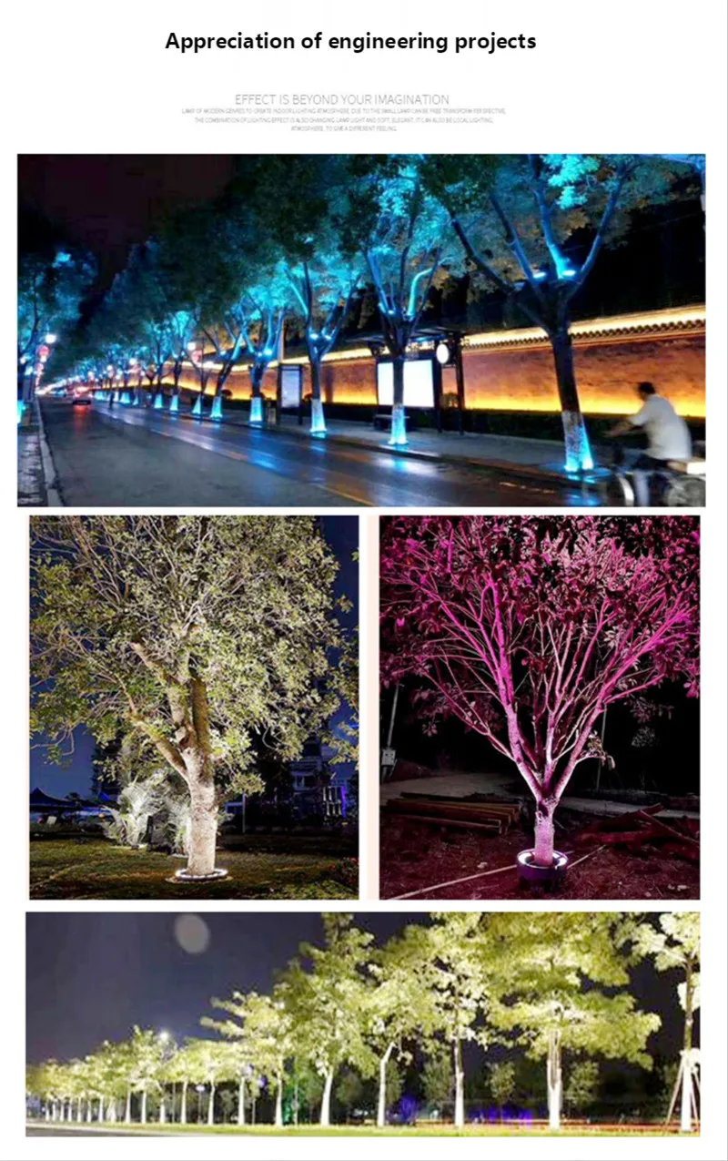 LED Tree Holding Light 90W RGB DC24V Lighing Garden Decoration Landscape Pathway Lighting Outdoor Lighting Posts  Lamp Post