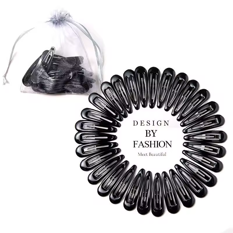 10/20/30/40 New Girls Cute Colorful Waterdrop Shape Hairpins Sweet Hair Clips Kids Barrettes Slid Clip Fashion Hair Accessories - Image 8