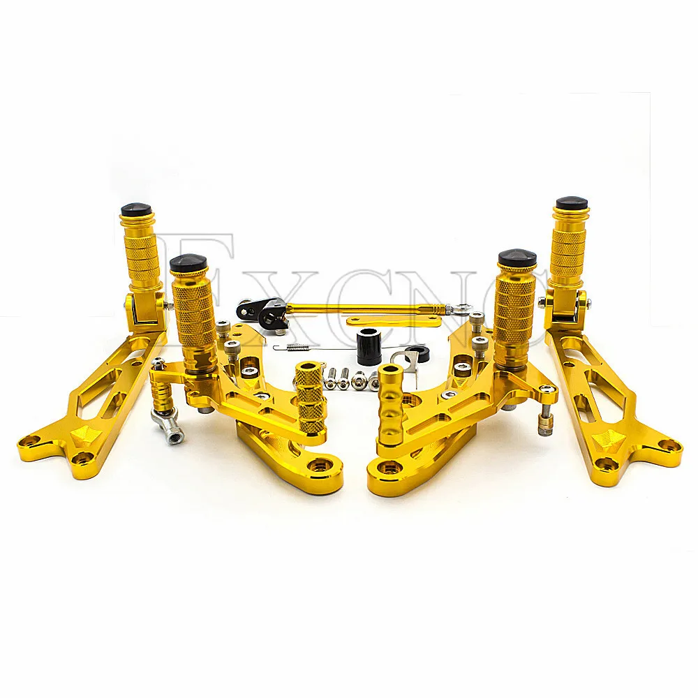 For Honda MSX125 Grom 2017-2020 Motorcycle Rearset Footrest Footpeg CNC Aluminum Alloy Pedal Foot peg Rearset Rear Set