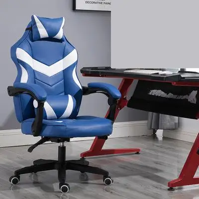 Gaming Chair Electrified Internet Cafe Pink Armchair High Back Computer Office Furniture Executive Desk Chairs Recliner