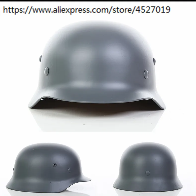 Casque Militaire Allemand M35 M1935 – Replique Acier – WW2 – Taille L – Neuf