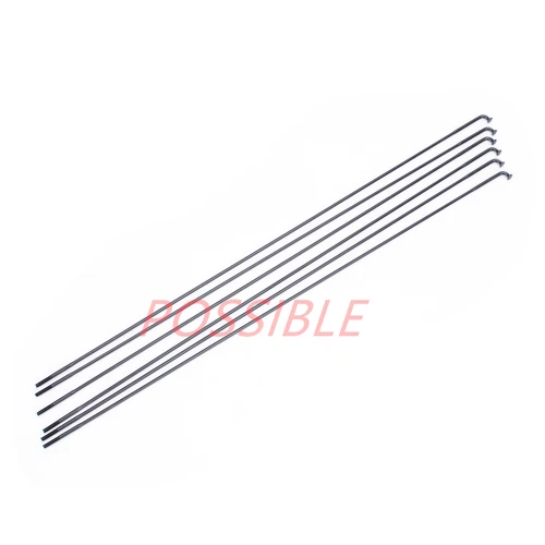 Imagen 2 del producto Sapim Race 14G radios redondos negro 2,0-1,8-2,0 mm J-Bend RECTO PULL radios de bicicleta