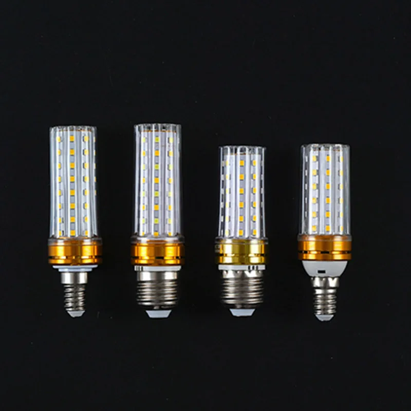 

10X E27 LED Lamp E14 LED Bulb SMD2835 85-265V Corn Bulb 14W/18W/20W/24W Chandelier Candle LED Light For Home Decoration Ampoule