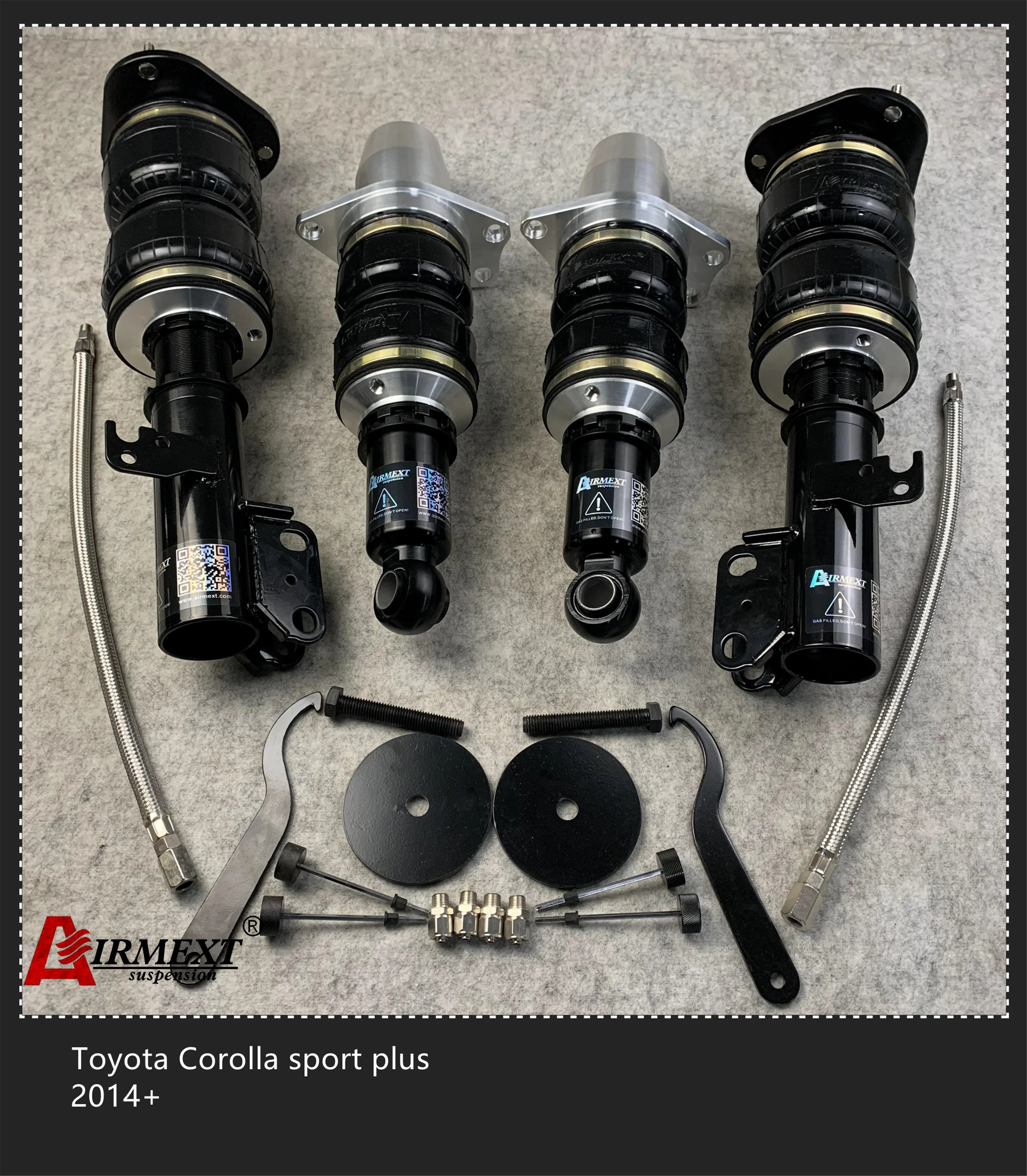 For Toyota Corolla sport plus (2014+)/AIRMEXT Air suspension kit /coilover air spring assembly /Auto parts /pneumatic