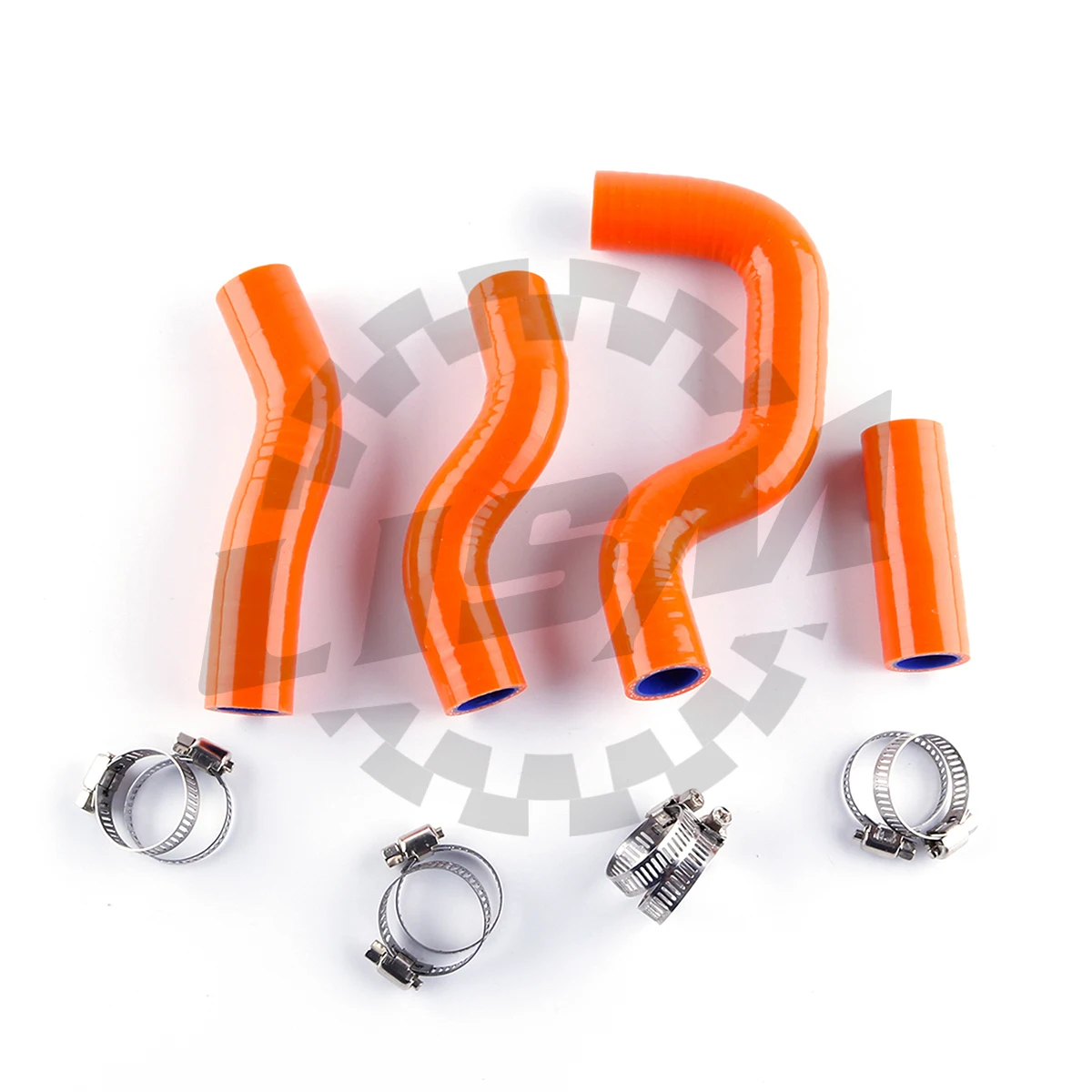 

4PCS For 2013-2015 KTM 450 SXF 450SXF 2014 3PLY Silicone Radiator Coolant Hose Kit Silicone Tube Pipe