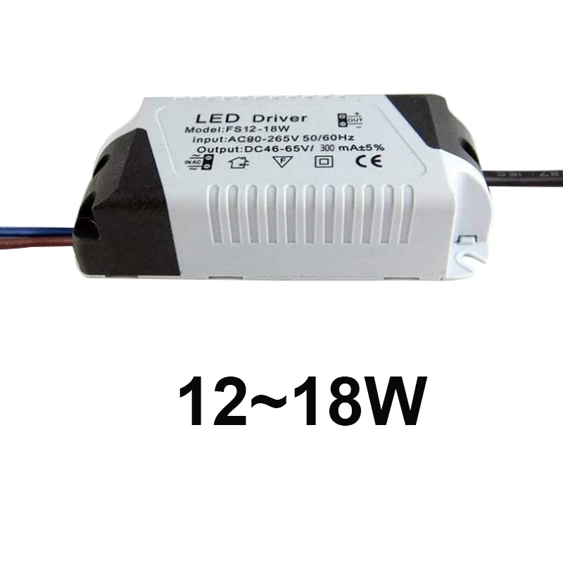 2PCS LED Treiber 300ma 3w4W7w 8W12w18W25w 36w 300ma LED Netzteil Anzupassen Einheit AC85 ~ 265V LED Lichter Transformatoren Treiber für LEDs – Detail 11