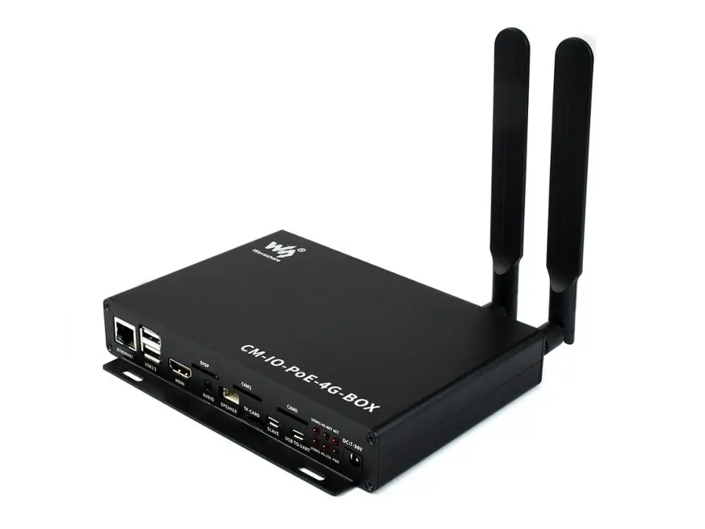 Industrielle IoT Mini-computer Add-ons, 4G / PoE Eigenschaften, basierend auf Raspberry Pi Rechen Modul CM3 / CM3 + Serie