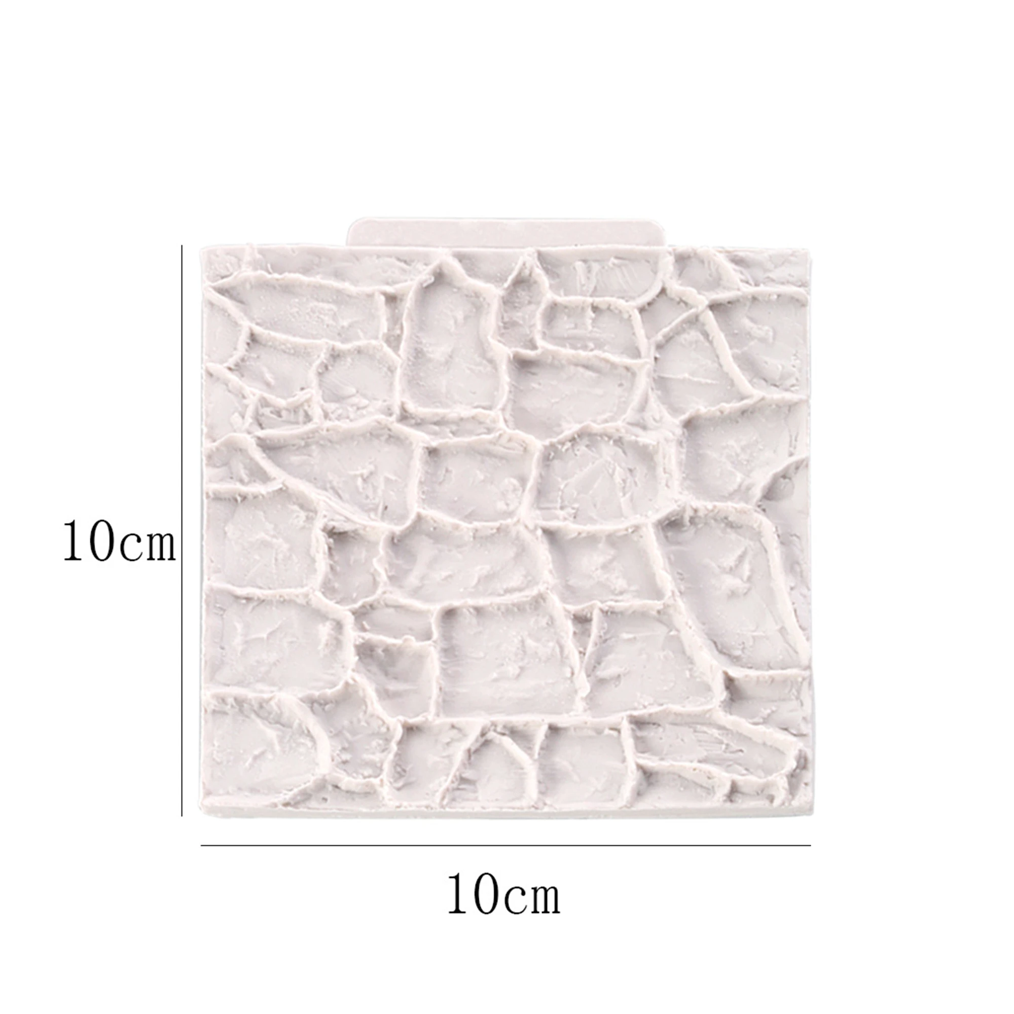 Cobble Stone Brick Wall Silicone Molds For Baking Fondant Cake Decorating Tools Embosser Baking Mould Kitchen Tools