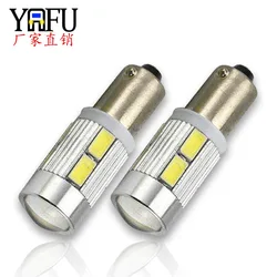 Automobile LED side lamp ba9s 5630 10smd aluminum side lamp LED license plate lamp driving light motorcycle lamp