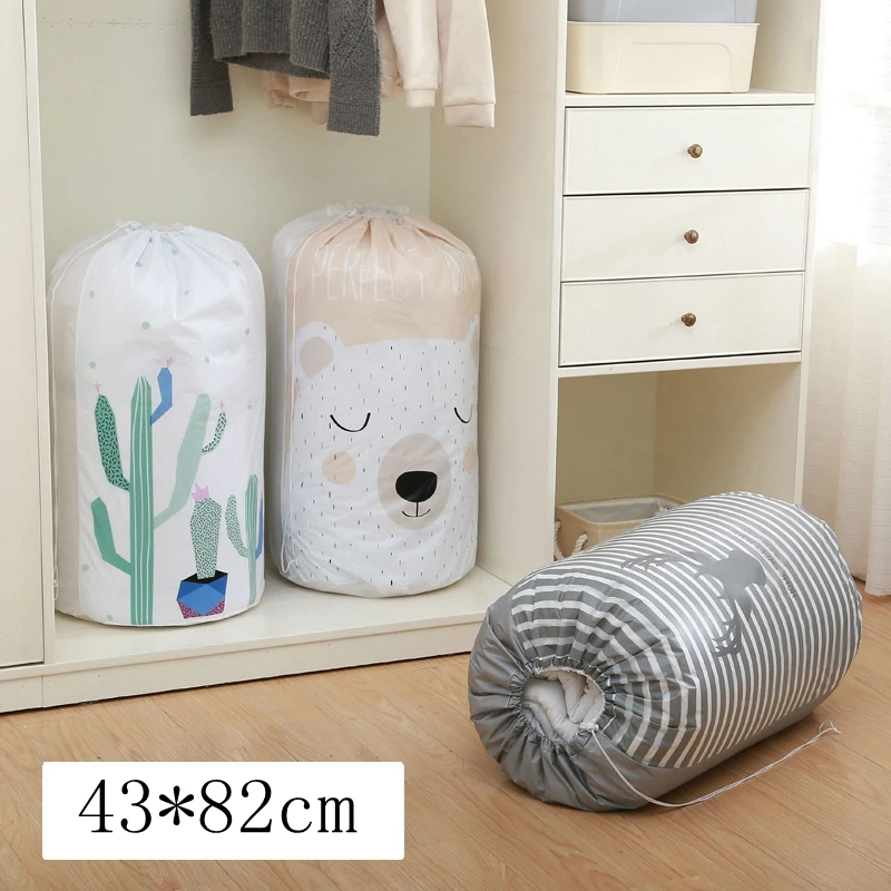 

Foldable Storage Bag Clothes Blanket Quilt Closet Sweater Organizer Box Pouches High Quality Housekeeping Container Organizers