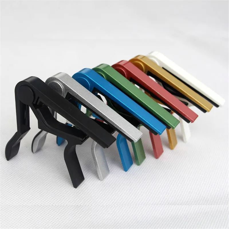 Universal Aluminium Capo Acoustic Guitar Transposition Clip Ukulele Transpose Clips Guitar Accessories Parts