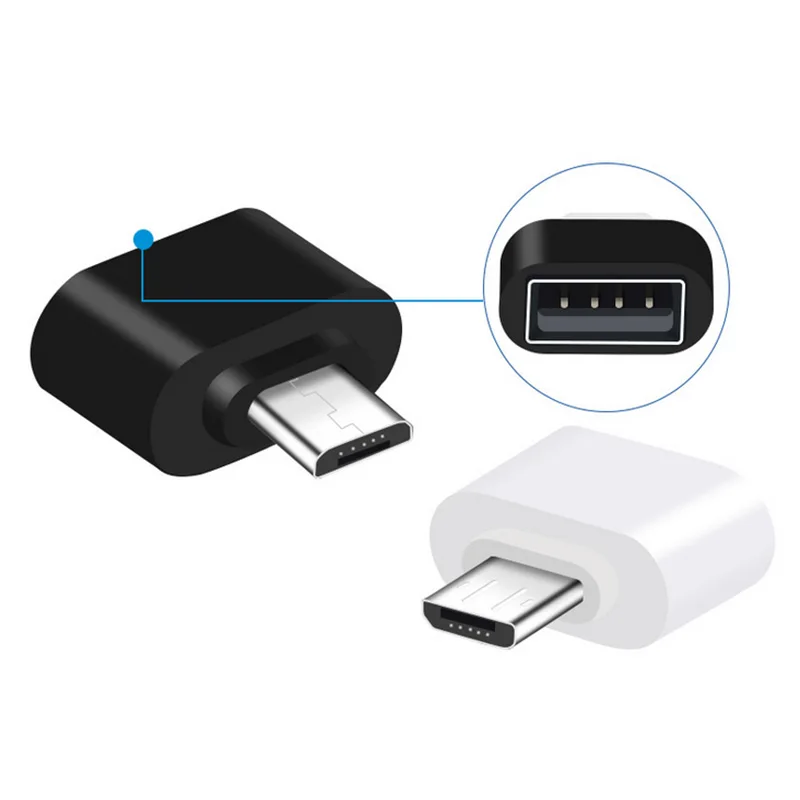 Micro USB na konwerter USB na Tablet PC Android Usb 2.0 Mini OTG kabel USB Adapter OTG Micro żeński konwerter