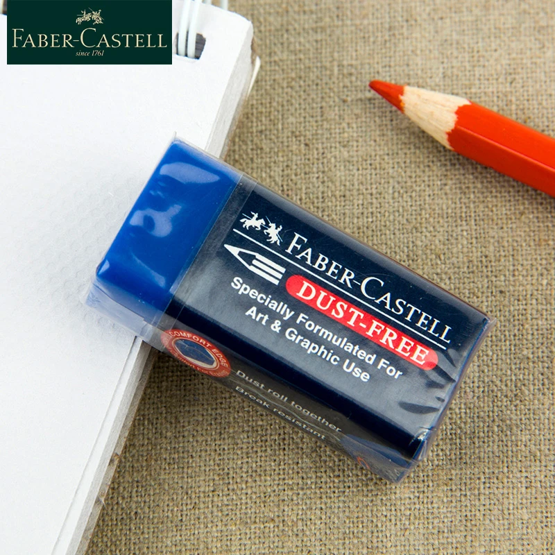 Faber Castell 187170 Art Sketch Writing Drawing Painting Rubber Erasers Exam Special Pencil Eraser For Kids Gift Stationery