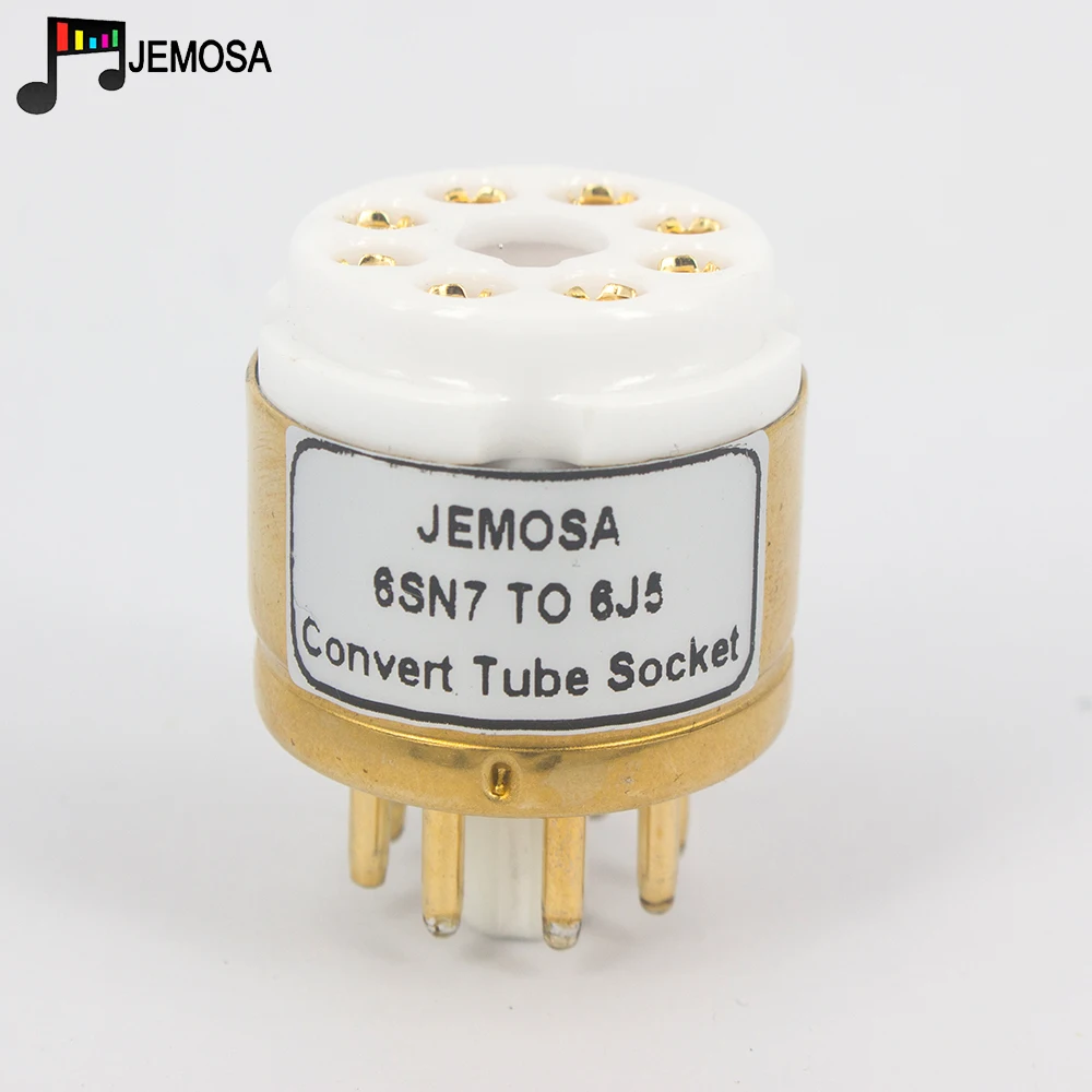Tubo de vacío de Audio, adaptador de enchufe de conversión de amplificador, 6SN7/6SL7/ECC32/ECC33/6N8P/6N9P/6H9C a 6J5/6J5G/6C5/CV1067/L63, 1 unidad