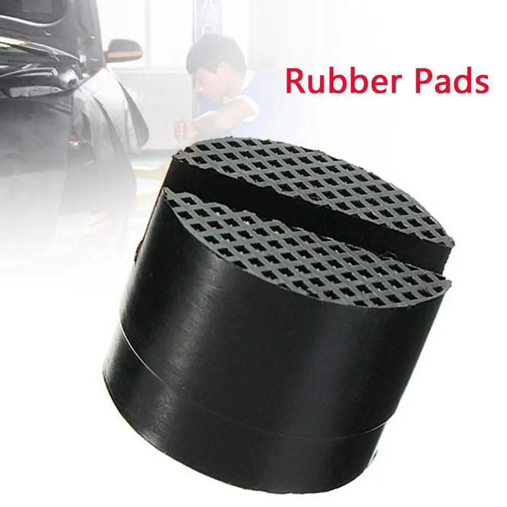 Universal Rubber Support Pad Car Slotted Frame Rail Adapter Lift 1pc Floor Styling Pad Accessories Jack Rubber Jacks Car O0B8