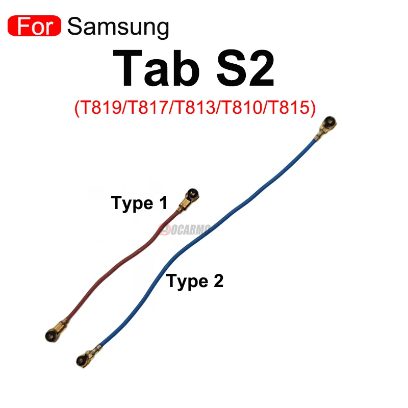 Port ładowania USB Wi-Fi sygnał antena czujnik LCD Flex Cable dla Samsung Galaxy Tab S2 T817 T810 T813 T815 T819 część zamienna