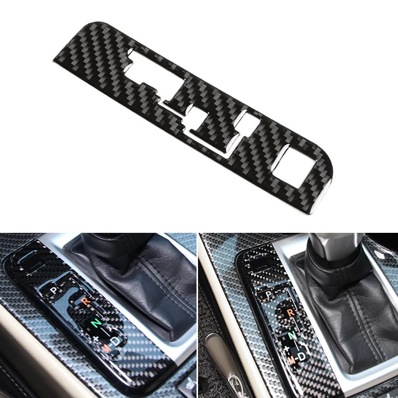 

Carbon Fiber Car Styling Center Control Gear Shift Panel Side Button Frame Cover Trim For Toyota Highlander 2015 2016 2017 2018