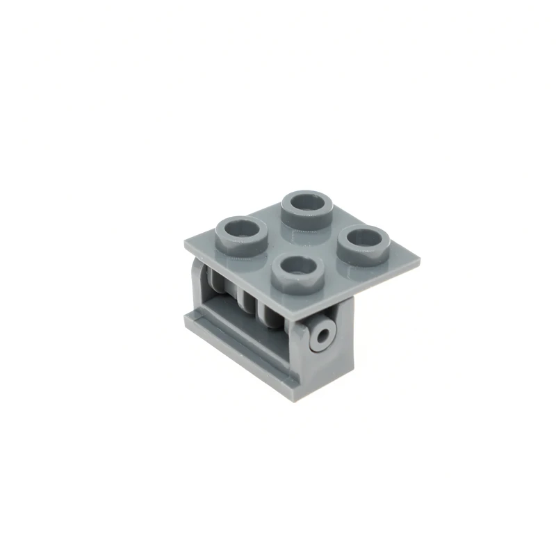 Piezas de ladrillo de bisagra MOC para niños, placa superior de ladrillo de bisagra delgada, Base 1x2, Compatible con 3937, 6134, Juguetes DIY, regalos, 20 unidades por lote