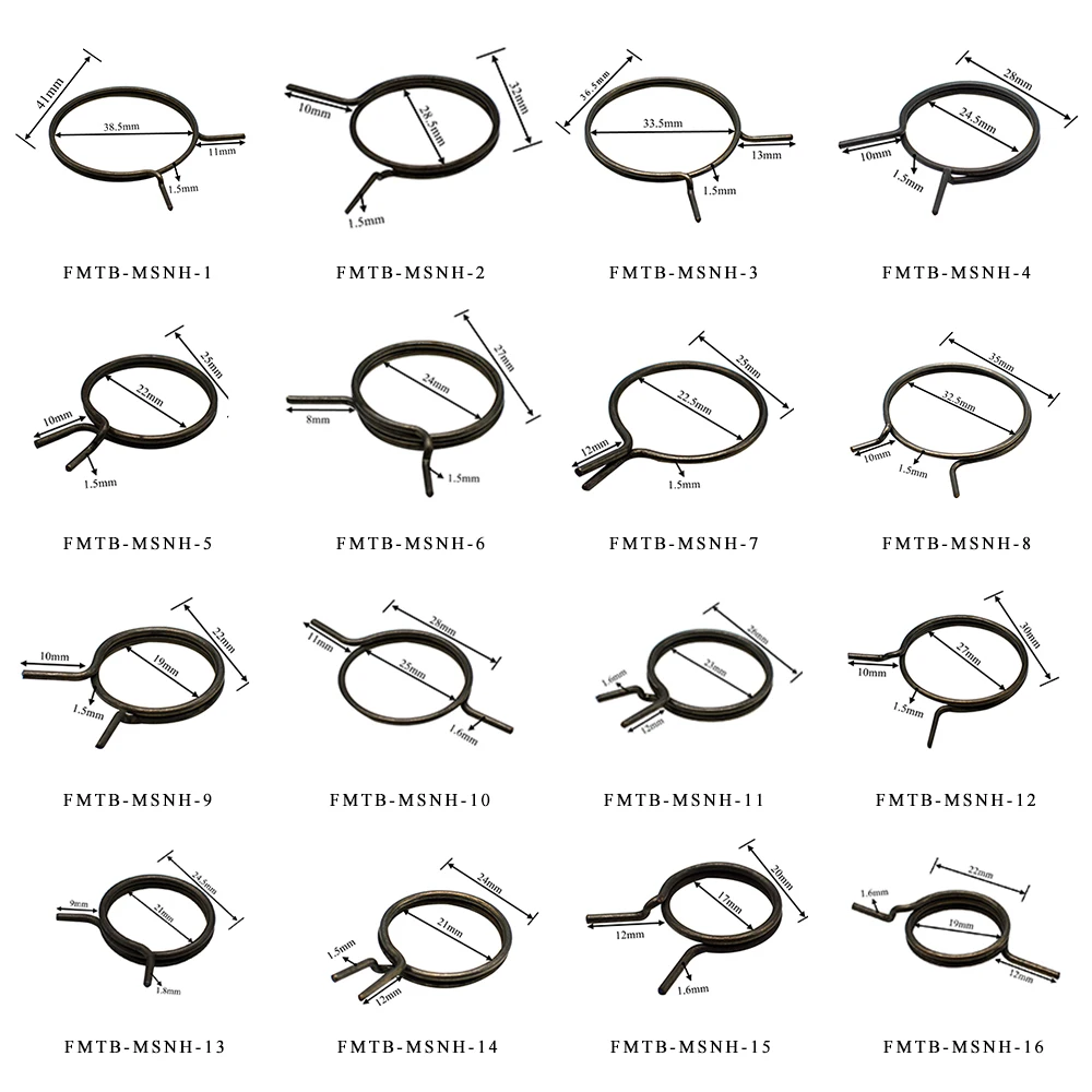 5 pçs/lote FUMAO Anti-roubo fechadura da porta da primavera A alça primavera mola de torção mola de torção de bloqueio Eletrônico personalizado atacado