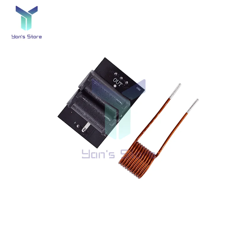 Imagem -05 - Mini Placa de Aquecimento por Indução Zvs Flyback Driver Aquecedor Faça Você Mesmo Fogão Bobina de Ignição Venda Quente sem Torneira Placa Terminada dv 5v12v 120w