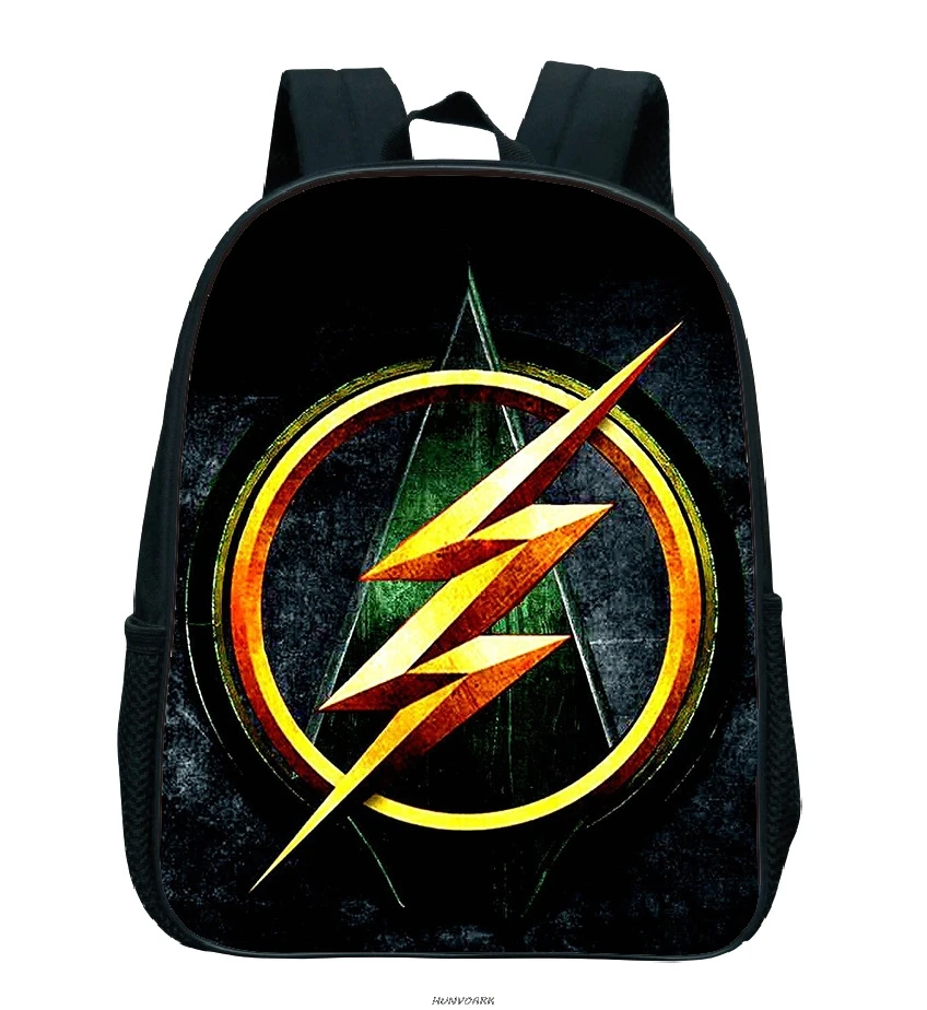 Mochila escolar de 12 pulgadas para niños, bolsa Flash para jardín de infantes, mochila de moda