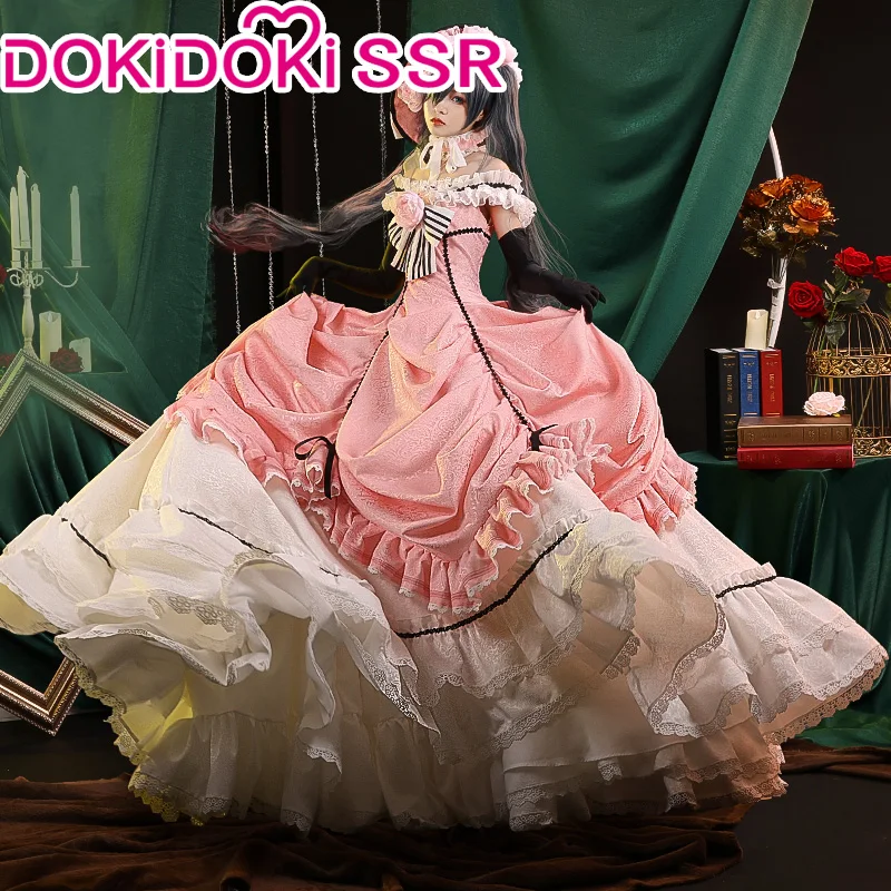 black butler ciel in dress Regata Black/Silver Dresser