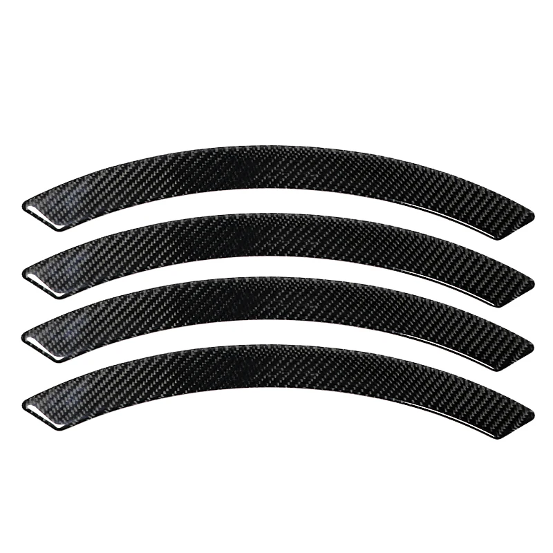 4PCS Car Fender Flares Arch Wheel Eyebrow Protector Sticker Black Anti-Scratch Strip Moulding Trim For Universal Car