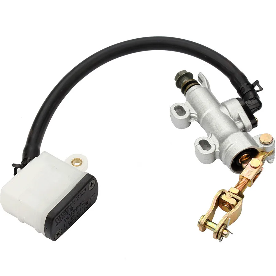 Rear Brake Pump Foot Brake Master Cylinder For 50-250cc Dirt Bike ATV Motorcycle