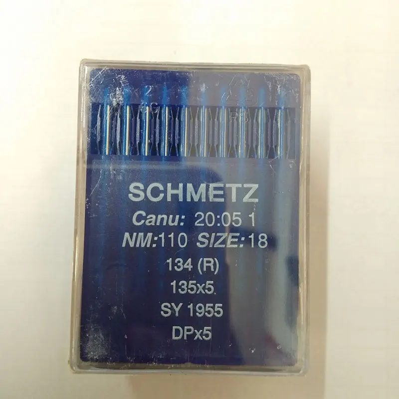 100PCS DPx5 16/90 Schmetz 135x5 DB*1 134(R) Industrial Sewing Machine Needles For Bottonhole Highhead Double Needle Machine