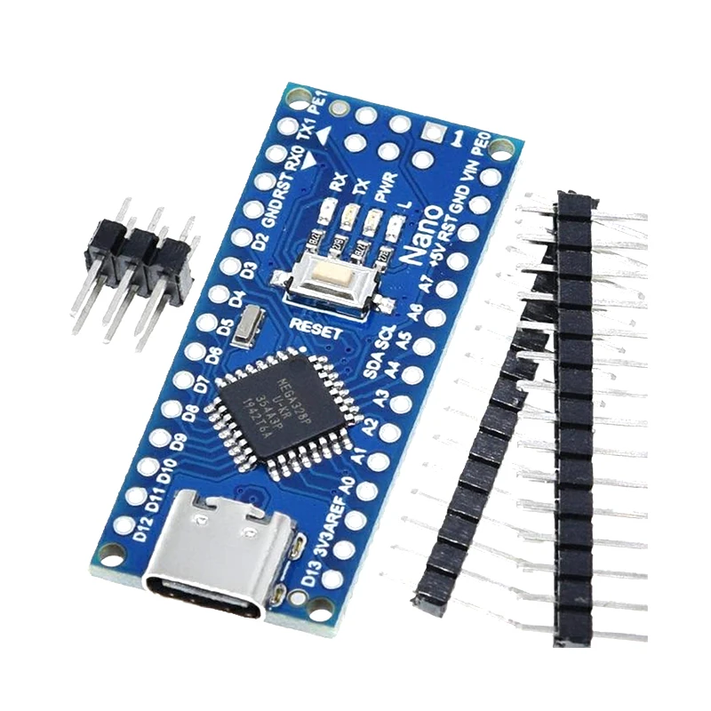 Type-C / Micro USB CH340 Nano 3.0 ATmega328P Controller Board Compatible For Arduino Nano CH340 USB Driver Nano V3.0 ATmega328