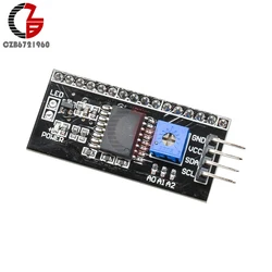 IIC I2C TWI SPI Serial Interface Adapter Control Board 1602 2004 LCD Display Module for Arduino