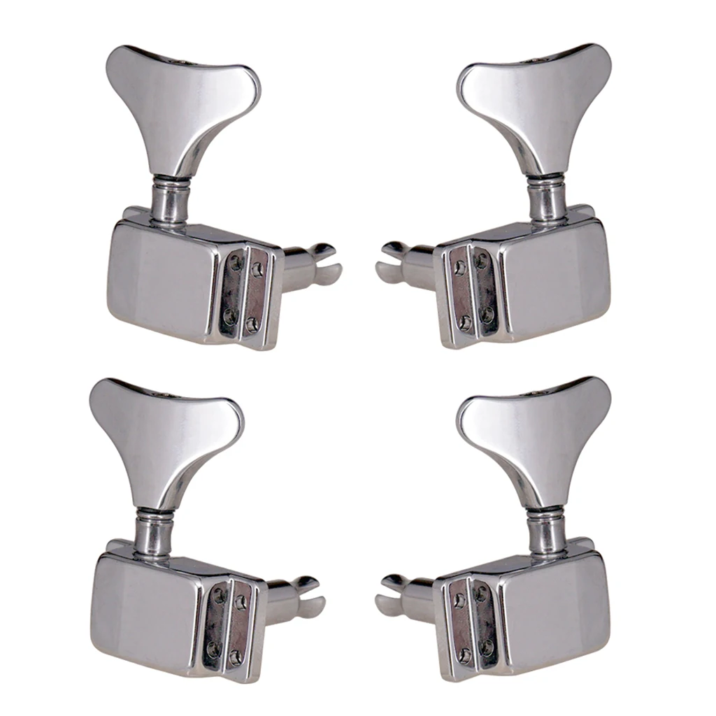 4pcs Bass Tuners Tuning Pegs Machine Heads For Electric Guitar Bass Parts Accessories