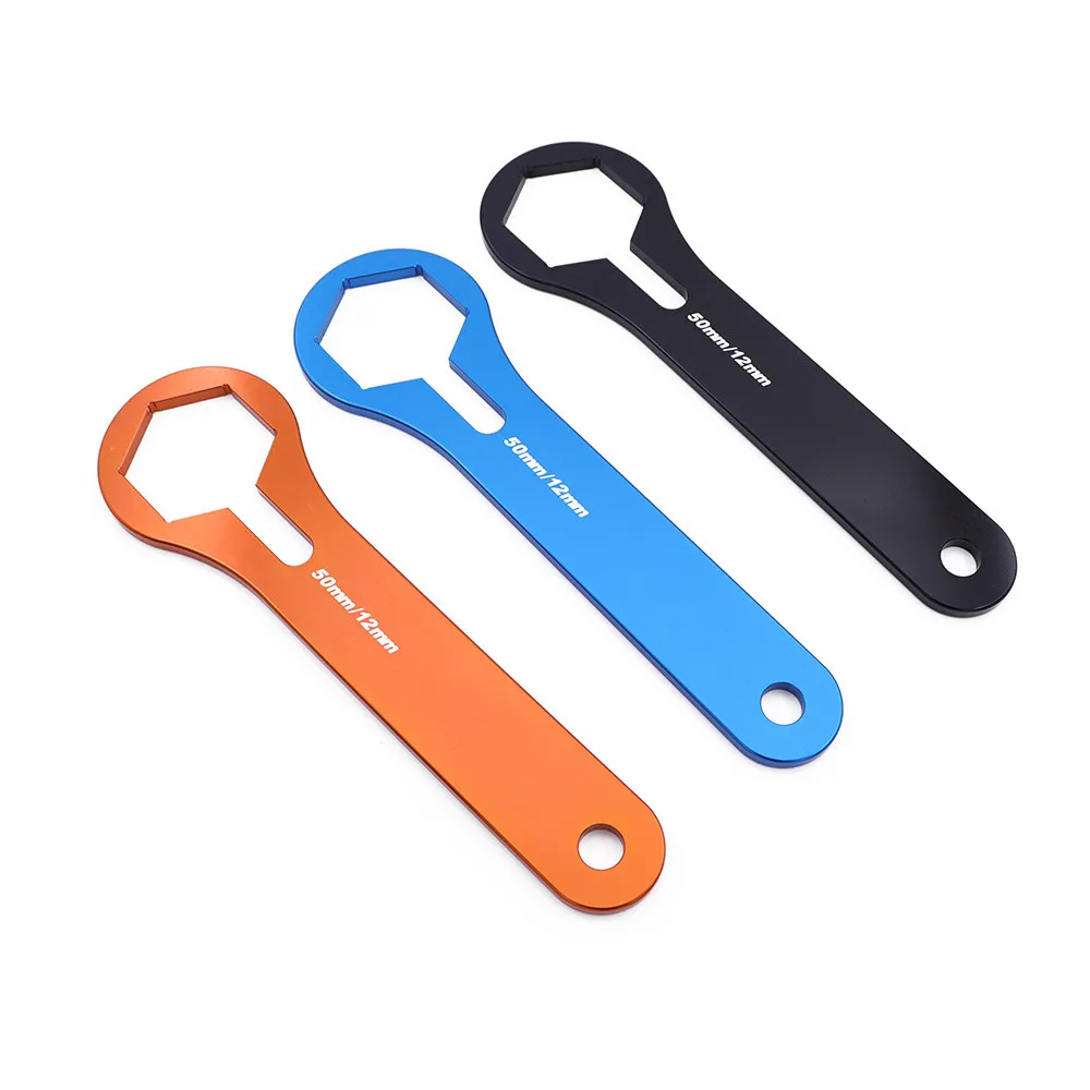 50mm Aluminum Motorcycle Fork Cap Wrench Wrenches Repair Tool For KTN 125 150 250 350 450 550 SX SXF XC XCF EXCF