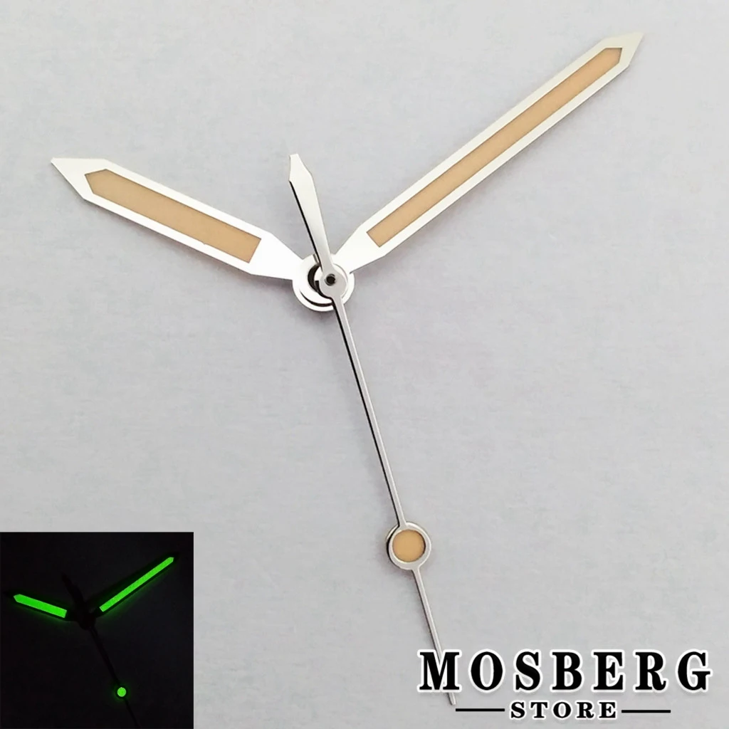 

Green Luminous Watches Accessories Pointer Watch Hands Parts Fit Miyota 8215 8205 821A DG2813 3804 Automatic Movement