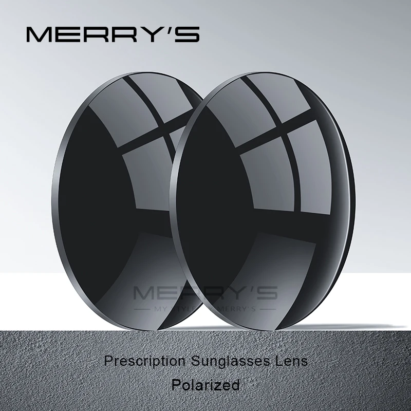 

MERRYS Polarized P2 Series 1.56 1.61 1.67 Myopia Sunglasses Lens Prescription CR-39 Resin Aspheric Glasses Lenses UV400