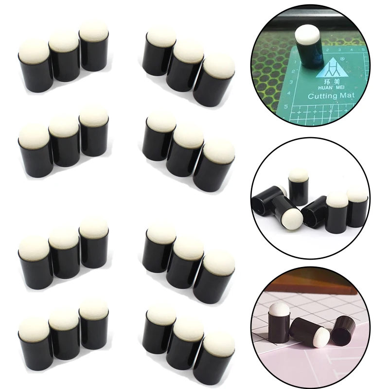 

1pc/10pcs/set Finger Sponge Daubers Scrapbooking For Crafts Card Making Ink Chalk Paints Drawing Arts DIY Tool Brushes 2021