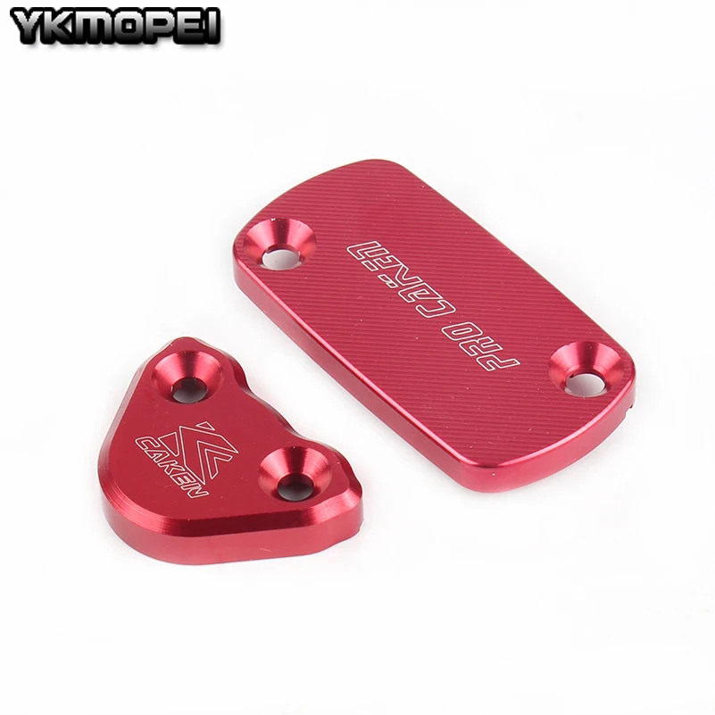 CNC Brake Fluid Reservoir Cap Cover For CR 80 85 500 XR250R CRF 250R 450R 450X Dirt Bike Motorcross Off- Road