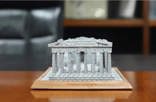 Grecja akropol kreatywne figurki z ลผywicy ลwiatowej sลawy punkt orientacyjny Model turystyka prezenty pamiฤ
tkowe kolekcja Home Decor