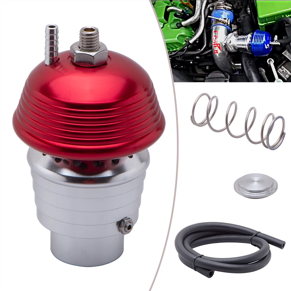 

Universal RED VERY LOUD Blow Off Valve Turbo System Billet Aluminum Piston BOV