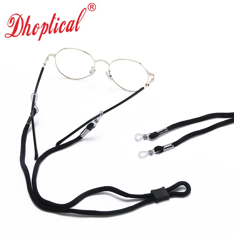 Eyeglasses cord sport running avoid glasses slip black  053 by dhoptical